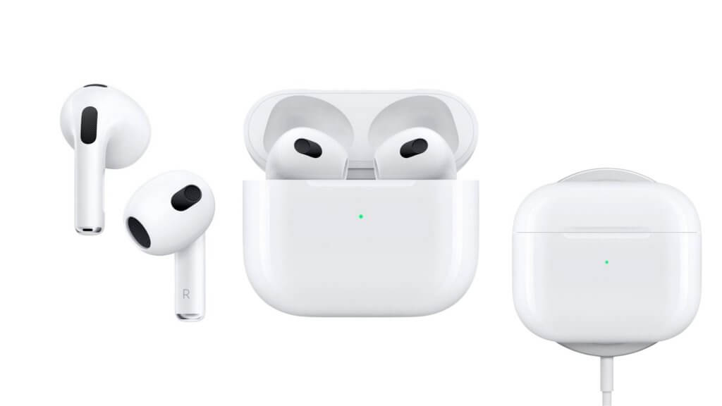 Apple AirPods (3ra Generacion) audifonos inalámbricos por más de 150 dólares