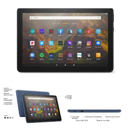 Dispositivo de Amazon Tablet Fire HD 10