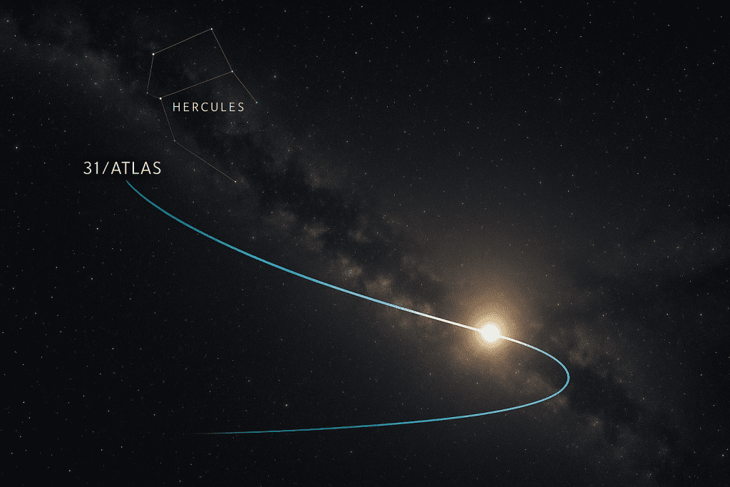 3I/ATLAS el nuevo cometa interestelar 2025 y cómo observarlo desde la Tierra