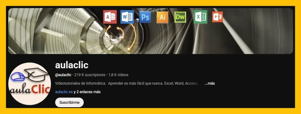 Cursos de Excel gratis en YouTube 2025 finanzas y análisis Aulaclic