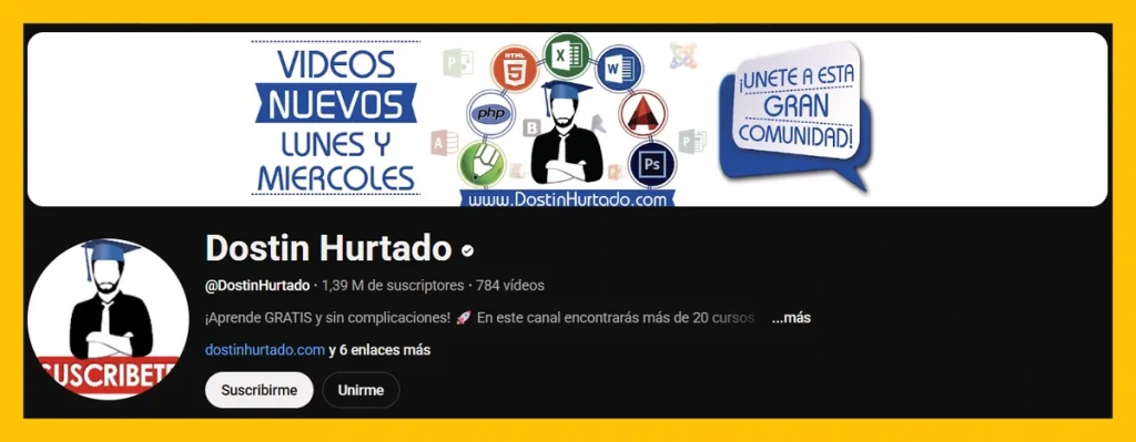 Cursos de Excel gratis en YouTube 2025 finanzas y análisis dostin hurtado